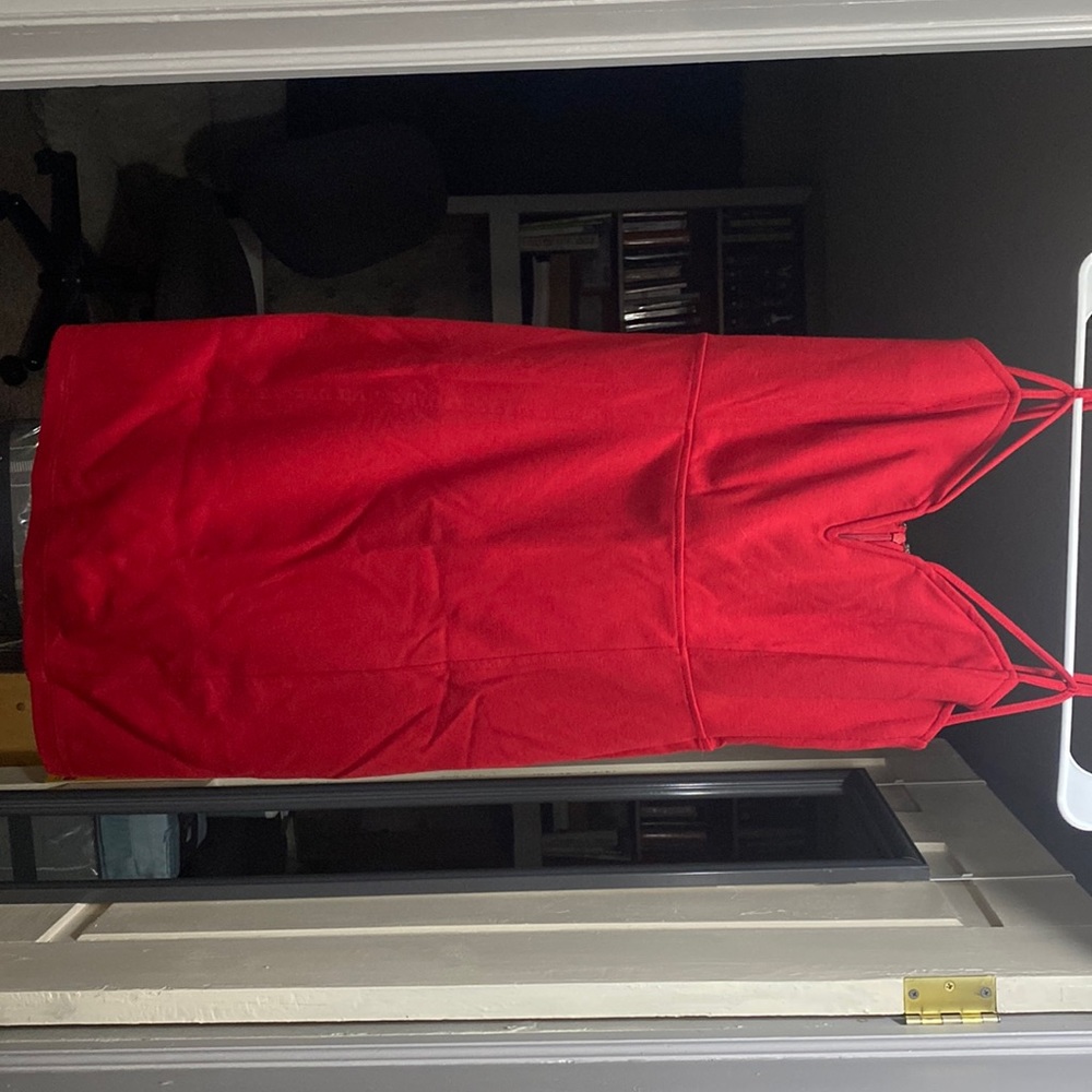 Red Forever 21 dress size Large